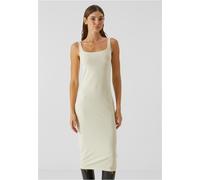 Urban Classics Ladies dress, knee-length Ladies Basic Long Cotton Jersey Dress TB7180 S