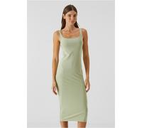 Urban Classics Tb7180-ladies Basic Long Cotton Jersey Dress Vestido, Salvia, S Mujeres
