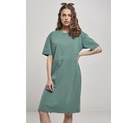 Urban Classics Ladies Dress Ladies Organic Oversized Slit Tee Dress Paleleaf M
