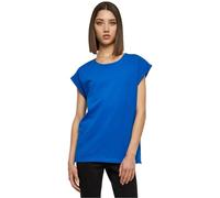 Urban Classics Ladies Extended Shoulder Tee, Camiseta Mujer, Brightblue, L