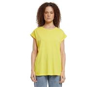 Urban Classics Ladies Extended Shoulder Tee, Camiseta Mujer, Brightyellow, M