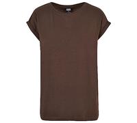 Urban Classics Ladies Extended Shoulder Tee, Camiseta Mujer, Brown,