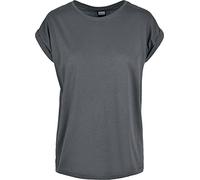 Urban Classics Té de tirantes extendidos para mujer, Camiseta Mujer, Darkshadow, XS