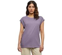 Urban Classics Ladies Extended Shoulder Tee, Camiseta Mujer, Dustypurple, L