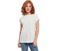 Urban Classics Ladies Extended Shoulder Tee, Camiseta Mujer, Lightgrey, L
