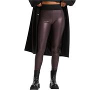 Urban Classics Ladies Faux Leather High Waist Mujer Leggins Negro