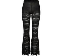 Urban Classics Ladies Flared Crochet Knit Leggings 3XL