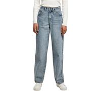Urban Classics Ladies High Waist 90´S Wide Leg Denim Pants, Pantalones, Mujer, Azul (Tinted Light Blue Washed), 34