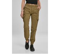 Urban Classics Ladies High Waist Cargo Pants Summerolive Talla: 30 | Outlet | Mujer |