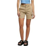 Urban Classics Ladies High Waist Cargo Shorts Pantalones, Unionbeige, 34 para Mujer