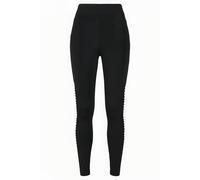 Urban Classics Ladies Highwaist Biker Tech Mesh Leggings Black Talla: S | Leggings Deportivos Outlet | Mujer | Negro