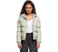 Urban Classics Ladies Hooded Puffer Jacket Mujer Chaqueta entre-tiempo Negro