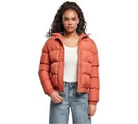 Urban Classics Ladies Hooded Puffer Jacket Mujer Chaqueta entre-tiempo Negro