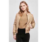 Urban Classics Ladies Jacket Ladies Diamond Quilt Nylon Jacket Unionbeige 3XL