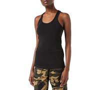 Urban Classics Ladies Jersey Tanktop, Camiseta, Mujer, Negro, M