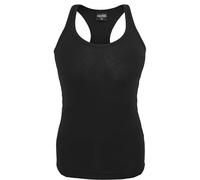 Urban Classics Ladies Jersey Tanktop, Camiseta, Mujer, Negro, S