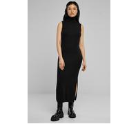Urban Classics Ladies Knitted Eco Viscose Turtleneck Dress Black Talla: S | Outlet | Mujer | Negro