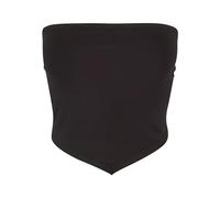 Urban Classics Ladies Knotted Bandeau Top Camiseta, Black, XL para Mujer