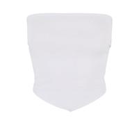 Urban Classics Ladies Knotted Bandeau Top Mujer Top Blanco XL 95% algodón, 5% elastán Regular