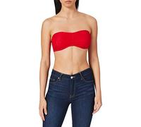 Urban Classics Ladies Laces Bandeau, Top Mujer, Rojo (Red 00199), L