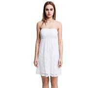 Urban Classics Ladies Laces Dress, Vestido, Mujer, Blanco, XS
