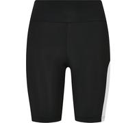 Urban Classics Ladies Ladies Colour Block Cycle Shorts Black/White S