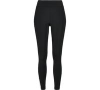 Urban Classics Ladies Ladies Colour Block Leggings Black/White XS