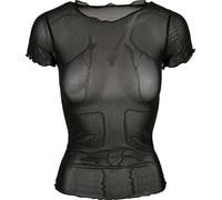 Urban Classics Ladies Ladies Mesh Tee Negro L