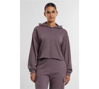 Urban Classics Ladies Ladies Oversized Cropped Light Terry Sudadera con capucha TB6854 L