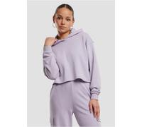 Urban Classics Ladies Ladies Oversized Cropped Light Terry Sudadera con capucha TB6854 L