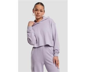 Urban Classics Ladies Ladies Oversized Cropped Light Terry Sudadera con capucha TB6854 L