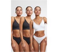 Urban Classics Ladies Ladies Rip Tanga 3-Pack TB7671B XS