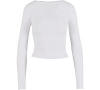 Urban Classics Ladies Ladies Ruffled Super Slim Longsleeve 2-Pack TB7088A 3XL