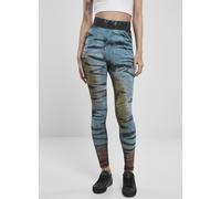 Urban Classics Ladies Leggings Ladies Cotton Tie Dye High Waist Leggings Negro XS
