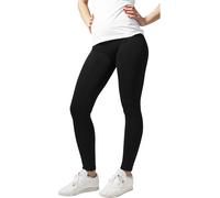 Urban Classics Leggings PA Negro 92% nylon, 8% elastán Mujer XL
