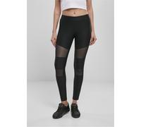 Urban Classics Ladies Leggings Ladies Tech Mesh Rib Leggings Negro L