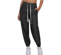 Urban Classics Ladies Light Denim Jogpants Pantalones, Black, XL para Mujer