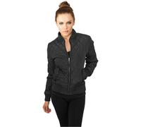 Urban Classics Ladies Lightweight Jacket Ladies Diamond Quilt Nylon Jacket Negro M
