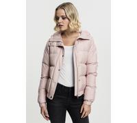 Urban Classics Ladies Lightweight Jacket Ladies Hooded Puffer Jacket Lightrose M