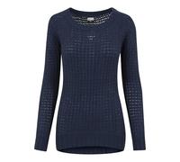 Urban Classics Ladies Long Wideneck Sweater Suéter, Azul (Navy), L para Mujer