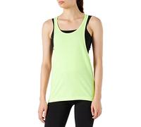 Urban Classics Ladies Loose Burnout Tanktop, Camiseta Mujer, Amarillo (Neonyellow), S