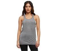 Urban Classics Ladies Loose Burnout Tanktop, Camiseta Mujer, Gris Oscuro, M