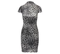 Urban Classics Ladies Mesh Double Layer Dress Snowleo Talla: XL | Mini Vestidos Outlet | Mujer | Blanco
