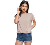Urban Classics Ladies Modal Extended Shoulder tee Camiseta, Duskrose, L para Mujer