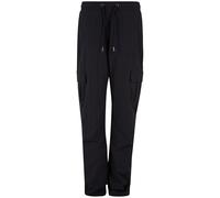 Urban Classics Ladies Nylon Cargo Pants Black Talla: L | Pantalones cargo Outlet | Mujer | Negro