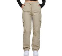 Urban Classics Ladies Nylon Cargo Pants Pantalones, Concrete, XL para Mujer