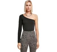 Urban Classics Ladies Organic Asymmetric One Sleeve Body Bodi modeladora para Mujer