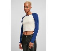 Urban Classics Ladies Organic Cropped Retro Baseball Longsleeve XXL