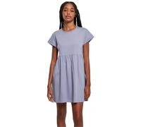 Urban Classics Ladies’ Organic Empire Valance Mujer Vestido Corto Negro