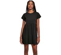 Urban Classics Vestido de té orgánico Empire Valance para Mujer Casual, Negro, XL